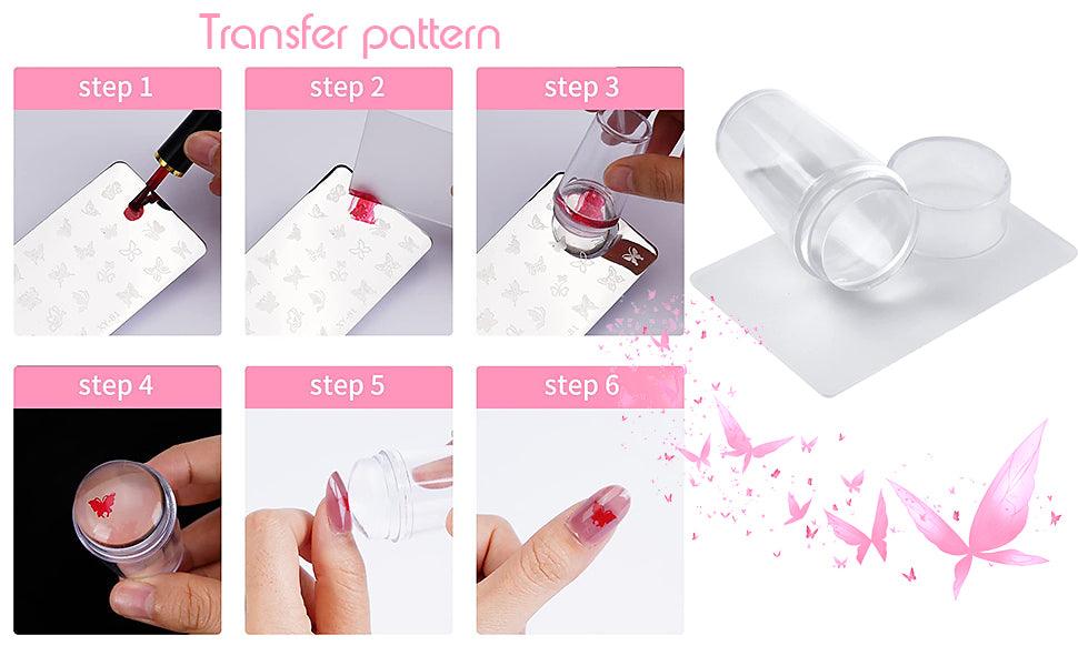 Sello Estampador de Uñas