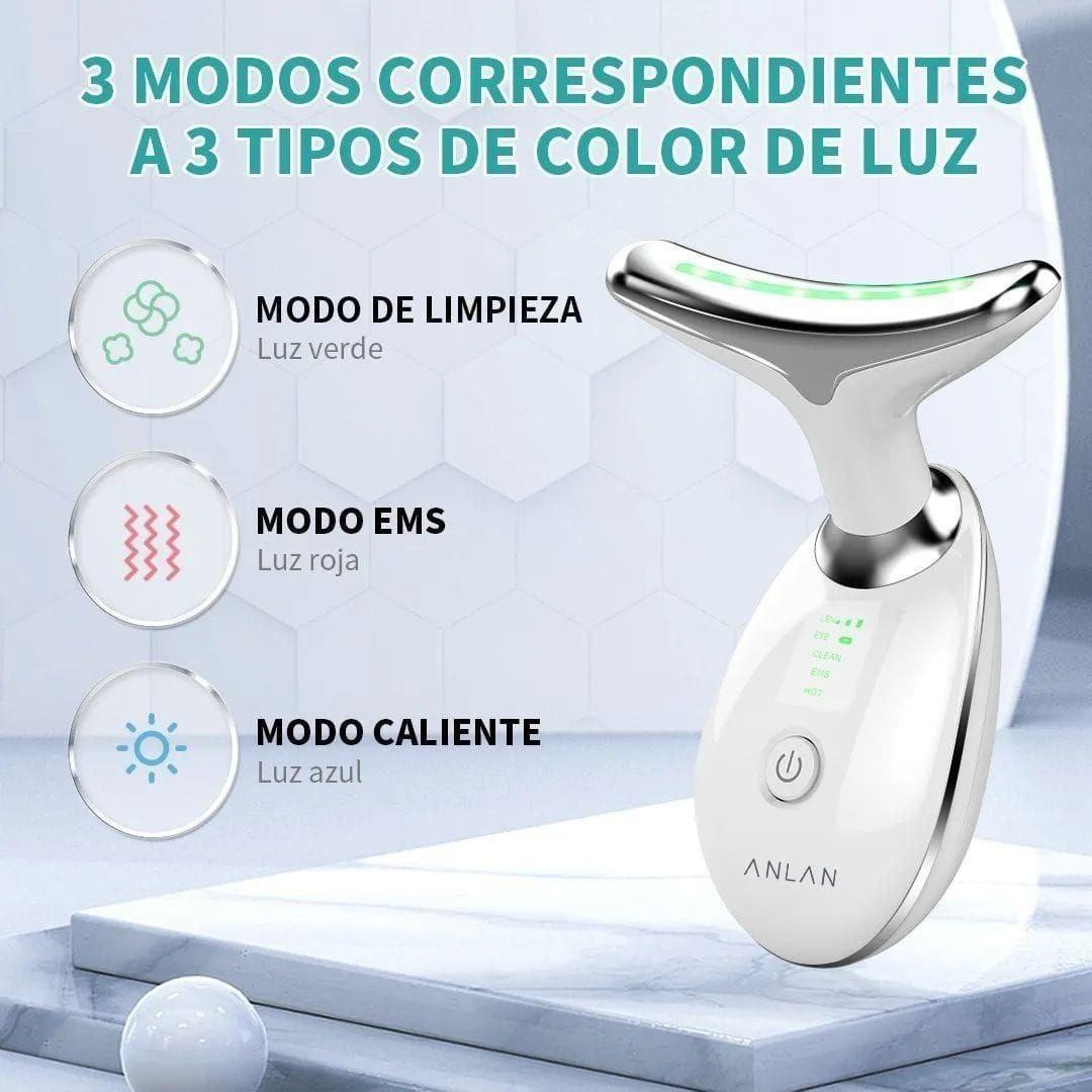 Masajeador Facial LED Multifunción