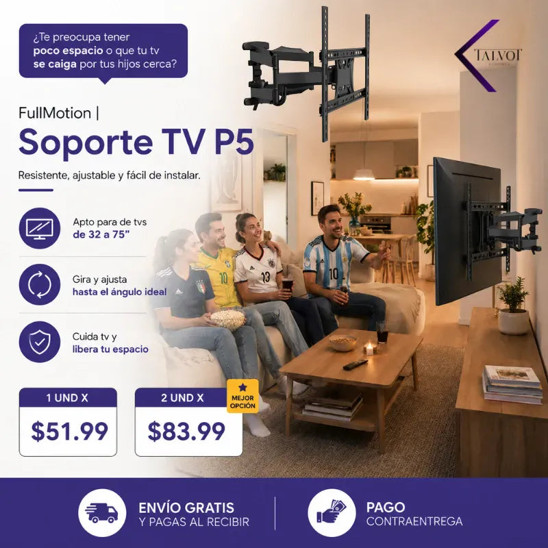 FullMotion | Soporte TV P5