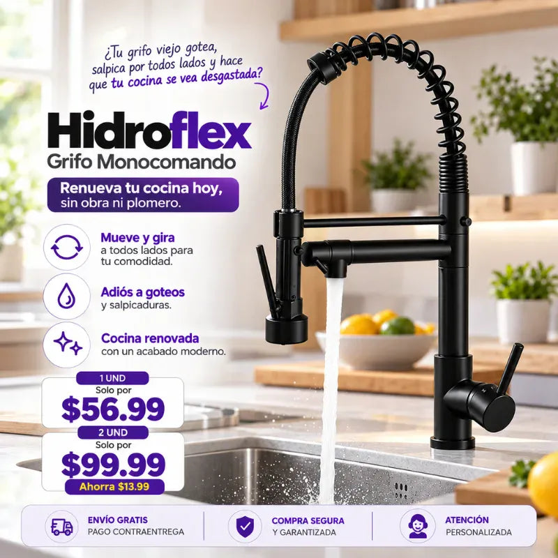 HidroFlex| Grifo Monocomando
