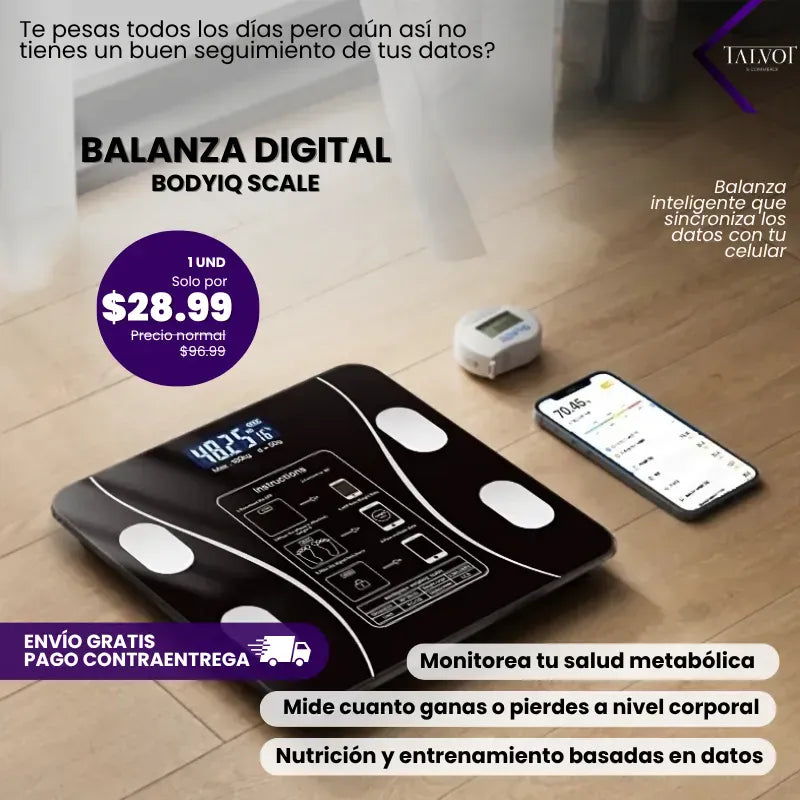 BodyIQ Scale | BALANZA DIGITAL