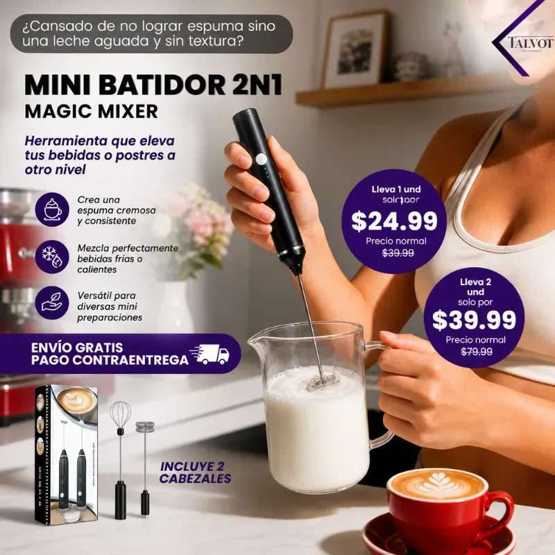 MagicMixer| Mini Batidor 2N1