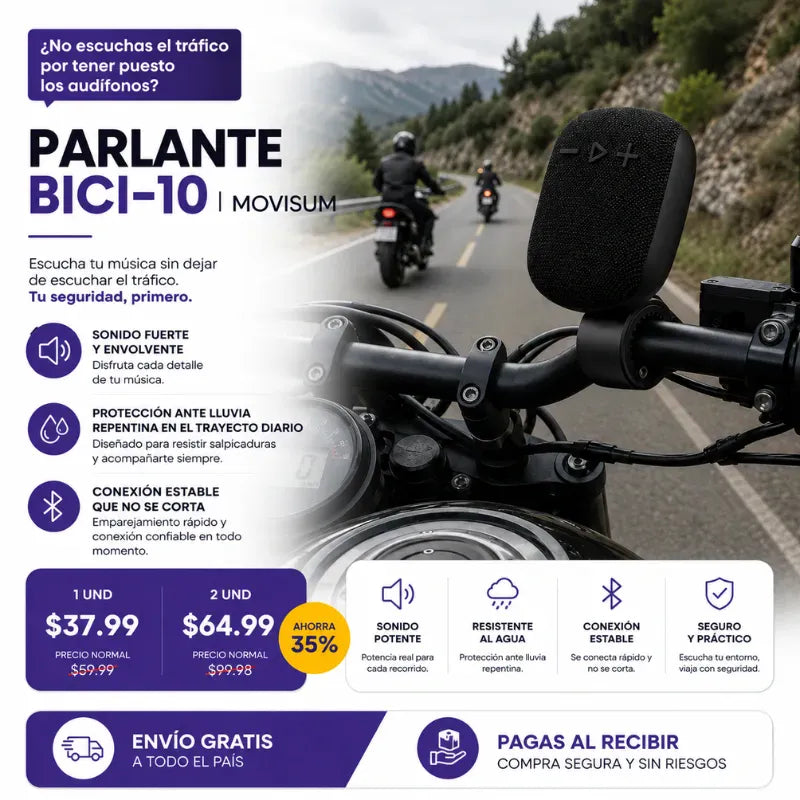 Bici-10 | Parlante Movisun