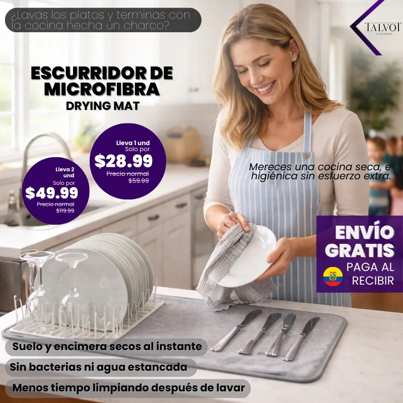 Drying Mat | Escurridor de Microfibra