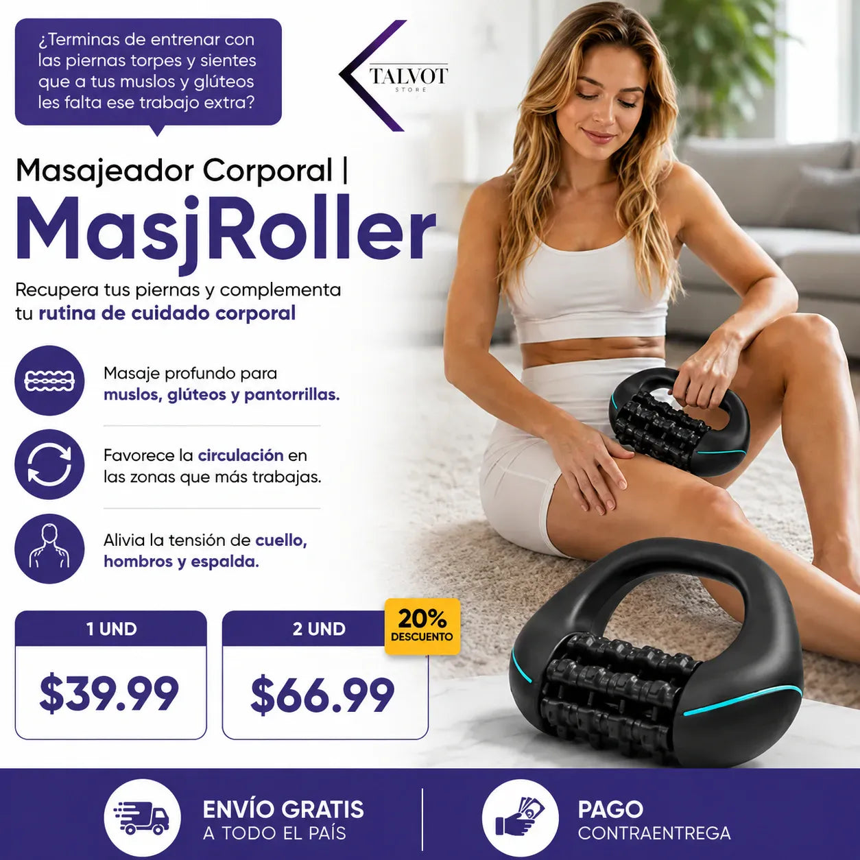 MasjRoller | Masajeador Corporal