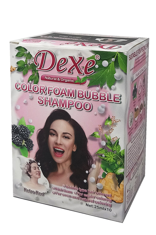 SHAMPOO TINTE ANTICANAS ROJO