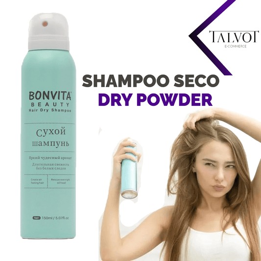 Shampoo Seco en Spray Dry Powder