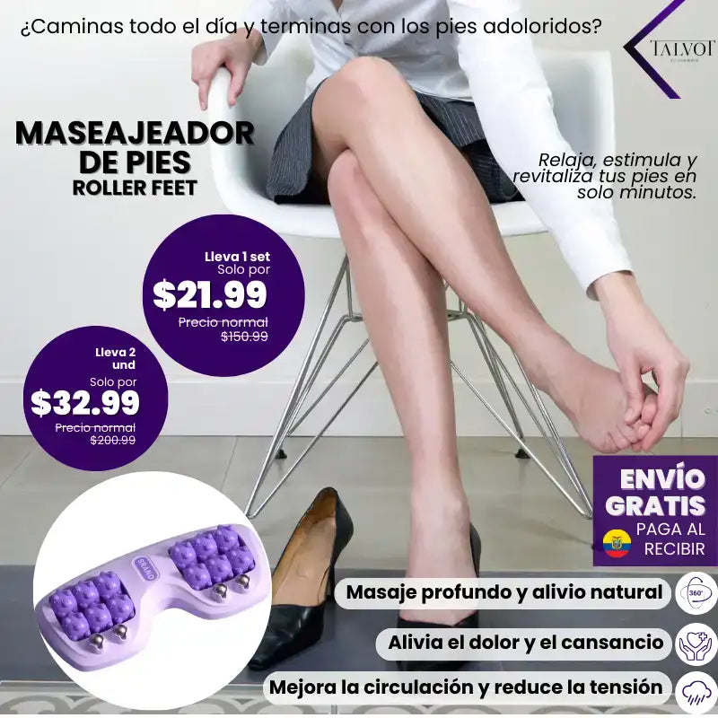 Roller Feet - Masajeador de Pies