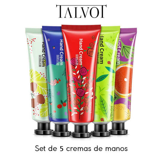 Set de 5 Cremas de Manos